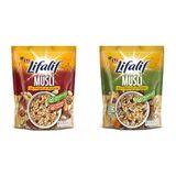 Eti 350 gr Lifalif Yer Fıstıklı ve Hurmalı Müsli + 350 gr Lifalif Kuru Meyveli ve Fındıklı Müsli