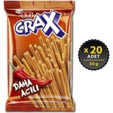 Eti 50gr Crax Acılı Çubuk Kraker (20 adet)
