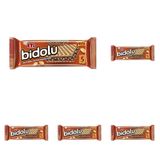 Eti Bidolu Kakao Kremalı Yer Fıstığı Parçacıklı Gofret 81 g 5li paket