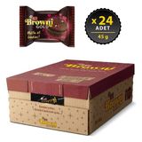 Eti Browni Gold Vişneli Kek 24 Adet 45 grYerli Üretim Çikolatalı Kek İçinde Vişne Sosu Var