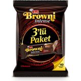 Eti Browni Intense Çikolatalı Kek (3 x 50 g) 2li paket