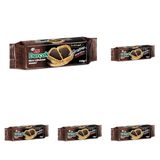 Eti Burçak Bitter Çikolatalı Yulaflı Bisküvi 114 g 5li paket