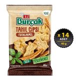 Eti Burçak Fesleğenli Tahıl Cipsi 40 G x 14 Adet - 40 gr