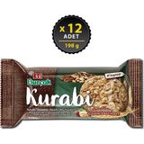 Eti Burçak Fındıklı Kurabiye 198 g x 12 Adet Zengin İçerik ve Lezzetli Atıştırmalık