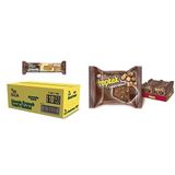 Eti Burçak Limonlu Kremalı Yulaflı Bisküvi 100 g x 12 Adet ve Eti Topkek Fındıklı Kakaolu Kek 35 g x 24 Adet