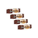 Eti Burçak Sütlü Çikolatalı Bisküvi, 114 gr x 4 Adet 1667604786483