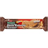 Eti Burçak Sütlü Kakao Kremalı Bisküvi 100 G 12'li (3'li Paket)