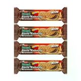 Eti Burçak Sütlü Kakao Kremalı Yulaflı Bisküvi Eti Burçak Sütlü Kakao Kremalı Yulaflı Bisküvi 4 x 100 g