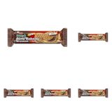 Eti Burçak Sütlü Kakaolu Kremalı Yulaflı Bisküvi (1 x 100 g) 5li paket