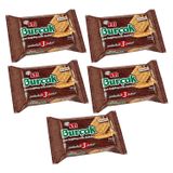 Eti Burçak Tam Buğday Unlu Bisküvi, 393 gr (3x131 gr), 5 Paket