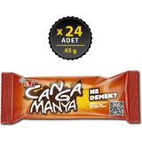 Eti Canga 45 gr x 24 Adet Yoğun Çikolata Lezzeti ve Kıtır Fındık Parçalarıyla Pratik Atıştırmalık