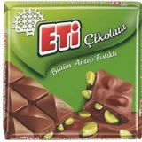 Eti Çikolata Antep Fıstıklı Kare 60 Gr 6 Adet 778549