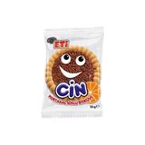 Eti Cin Bisküvi 36X25 G Portakal - Tek Lokmalık Atıştırmalık 3'Li Ekonomik Paket