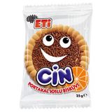 Eti Cin Bisküvi 36X25 G Portakal - Tek Lokmalık Atıştırmalık 4'Li Avantaj Paketi