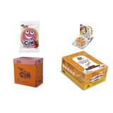 Eti Cin Çilekli Bisküvi 25 g x 36 Adet ve Eti Puf Renkli Bisküvi 18 g x 48 Adet