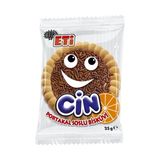 Eti Cin Tekli Çilekli 25 G X 18 Adet, Portakallı 25 G X 18 Adet