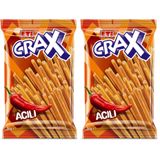 Eti Crax Acılı Çubuk Kraker 50 g x 20 Adet (2 paketi)