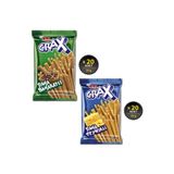 Eti Crax Baharatlı ve Peynirli Çubuk Kraker, 20+20 Adet, 50g sazdcsdc