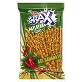 Eti Crax Çubuk Kraker 50G Acı Baharatlı 18Ad (3'Li Paket)