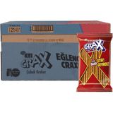 Eti Crax Çubuk Kraker Sade 40 gr x 34 Eğlenceli Atıştırmalık Gluten İçerir