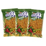 Eti Crax Patlayan Lezzet Acı Baharatlı Çubuk Kraker Eti Crax Patlayan Lezzet Acı Baharatlı Çubuk Kraker 3 x 50 g