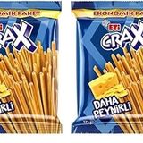 Eti Crax Peynirli Çubuk Kraker 175 g 2li paket
