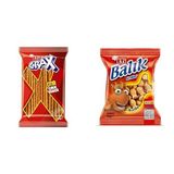 Eti Crax Sade Çubuk Kraker 40 g x 34 Adet x1 + Eti Balık Kraker 40 g x 16 Adet x1