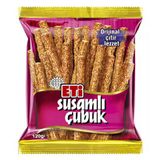 Eti Çubuk Kraker 10 X 120 G Susamlı (5'Li Paket)