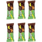 Eti Form Çikolata Kaplı Lifli Bisküvi 50 gr x 6 Adet Sağlıklı Atıştırmalık Özelliği ile