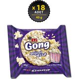 Eti Gong Mısır ve Pirinç Patlağı 40 g Tekli Paket Orijinal Lezzet Bitkisel Yağlı Türkiye Malı