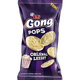 Eti Gong Pops Mısır ve Pirinç Patlağı 80G Sade Atıştırmalık 3'li Ekonomik Paket - 3 Adet
