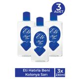 Eti Hatırla Beni Kolonya Blue 230 Ml 3 Adet