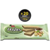 Eti Hoşbeş Fındık Kremalı Gofret 142 g x 20 Vişne Lezzeti ile Tatlandırılmış