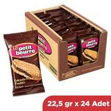 Eti Kakaolu Fındık Kremalı Petibör Bisküvi 22,5 Gr X 24 Adet