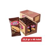 Eti Kakaolu Fındık Kremalı Petibör Bisküvi 22,5 Gr X 48 Adet