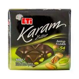 Eti Karam %54 Kakaolu Antep Fıstıklı Bitter Çikolata Eti Karam %54 Kakaolu Antep Fıstıklı Bitter Çikolata 60 g