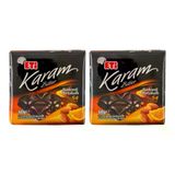 Eti Karam %54 Kakaolu Badem Portakal Bitter Çikolata Eti Karam %54 Kakaolu Badem Portakal Bitter Çikolata 2 x 60 g