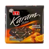 Eti Karam %54 Kakaolu Bademli Portakallı Bitter Çikolata Eti Karam %54 Kakaolu Bademli Portakallı Bitter Çikolata 60 g