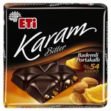 Eti Karam Çikolata 60G %54 Portakallı (2'Li Paket)