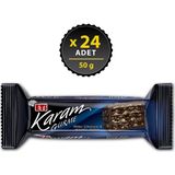 Eti Karam Gurme Bitter Çikolatalı Gofret 50 gr x 24 Yoğun Lezzet ve Kremalı Doku