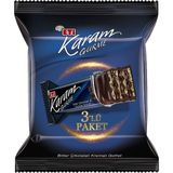 Eti Karam Gurme Bitter Çikolatalı Kremalı Gofret 3lü 150G 2'li Ekonomik Paket - 2 Adet - 150 G