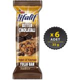 Eti Lifalif Bitter Çikolatalı Yulaf Bar 35 g x 6 Adet - 210 gr