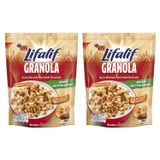 Eti Lifalif Granola, Kuru Elmalı ve Hurmalı, Doğal Lif Kaynağı, 200g, 2 Adet