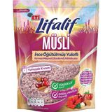 Eti Lifalif Ince Çeşnili Yulaf Ezmesi 250G - Kırmızı Meyveli & Bademli 4'li Avantaj Paketi - 4 Adet - 250 g