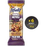 Eti Lifalif Kırmızı Meyveli Yulaf Bar 35 g x 6 Adet - 210 gr
