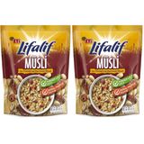 Eti Lifalif Yer Fıstıklı Ve Hurmalı Müsli 350 g 2li paket