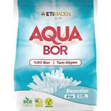 Eti Maden Aquabor Matik Toz Çamaşır Deterjanı 6 kg Beyazlar İçin 40 Yıkama Tam Hijyen