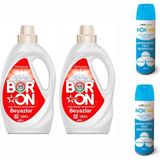 Eti Maden Doğal Sıvı Çamaşır Deterjanı Boron Beyazlar İçin 26*2 Yıkama+ Bortam Dezenfektan 500 Ml*2 Adet