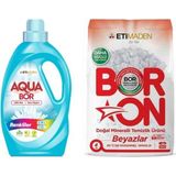 Eti Maden Sıvı Çamaşır Deterjanı Renkliler Için 33 Yıkama + Boron Toz 4 kg Beyazlar Için 26 Yıkama