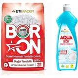 Eti Maden Toz Deterjan 4 kg 26 Yıkama +1 Adet Aquabor Bulaşık Deterjanı